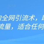 2022年小淘全网引流术，助力零成本搞流量，适合任何产品