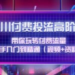 千川付费投流高阶训练营：带你玩转付费流量，新手入门到精通（视频 资料）