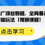 百家书籍推广项目教程，全网最高单价自媒体玩法【视频课程】