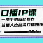 大予口播IP课：新手一部手机就能操作，普通人也能做口播赚钱（10节课时）