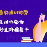 抖音流量实操训练营：百万粉丝讲师带你从小白到进阶操盘手