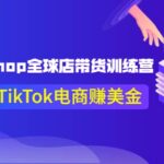 TikTokShop全球店带货训练营【更新9月份】助力布局TikTok电商赚美金