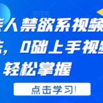 火柴人系视频剪辑玩法，0础上手视频剪辑，轻松掌握