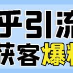 2022船长知乎引流 无脑爆粉技术：每一篇都是爆款，不吹牛，引流效果杠杠的