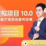 陆明明·虚拟项目特训班10.0，0基础打造自动盈利店铺 价值1580元